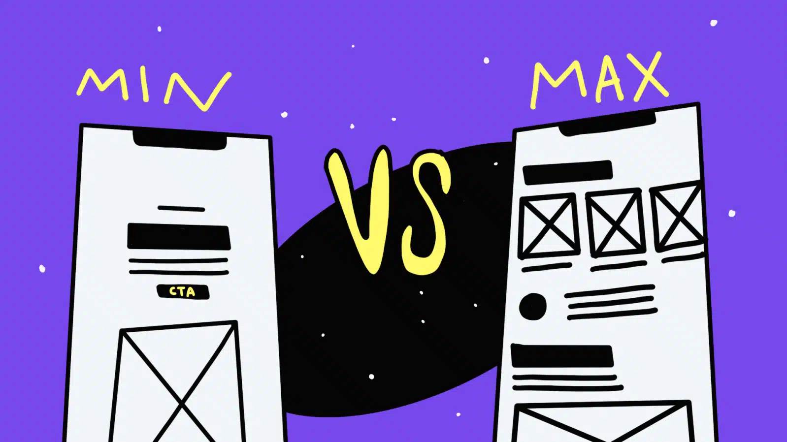Minimalismo vs Massimalismo nell’UI Design di Siti Web e App