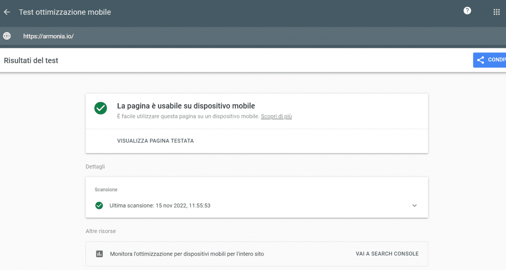 google test ottimizzazione mobile per migliorare il tuo sito web